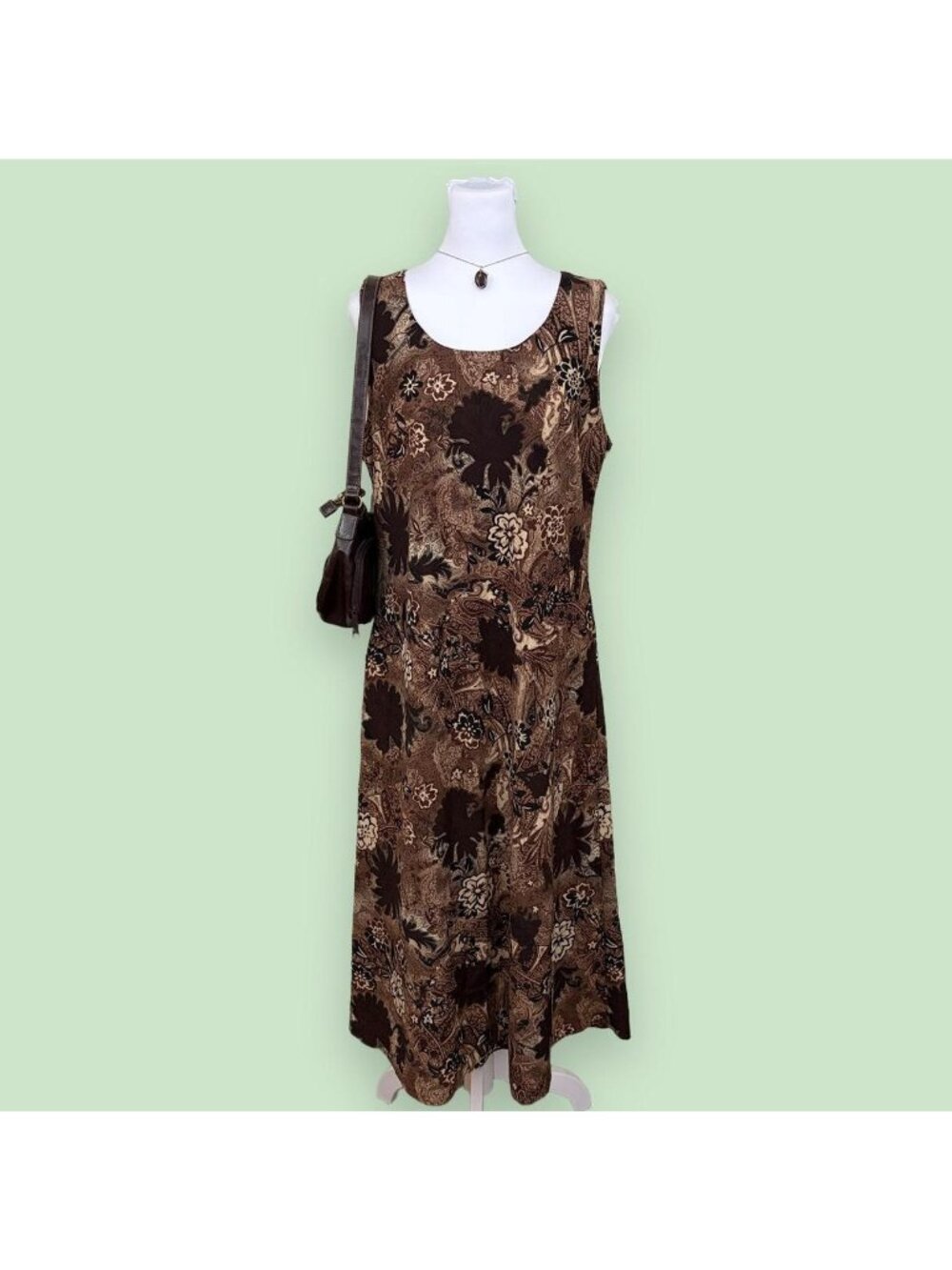 90s floral whimsygoth dress